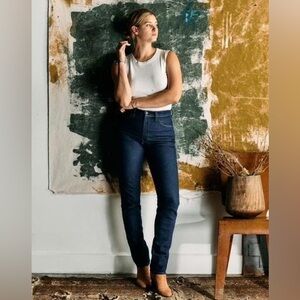 imogene + willie High Rise elizabeth Dark Blue Jeans size 27